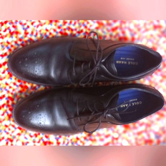 Cole Haan black leather men oxfords (EUC) main image 10
